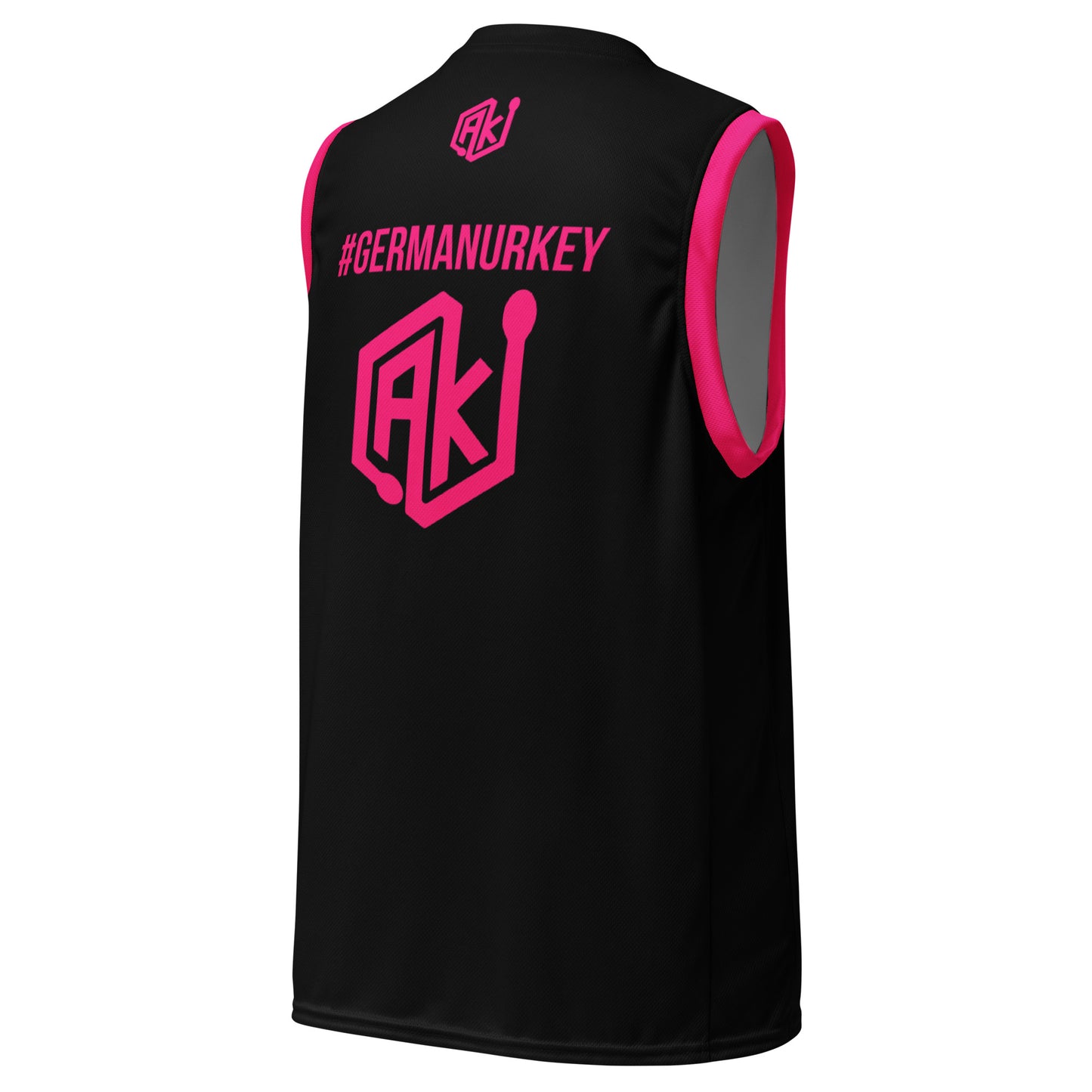 Recycled unisex basketball jersey