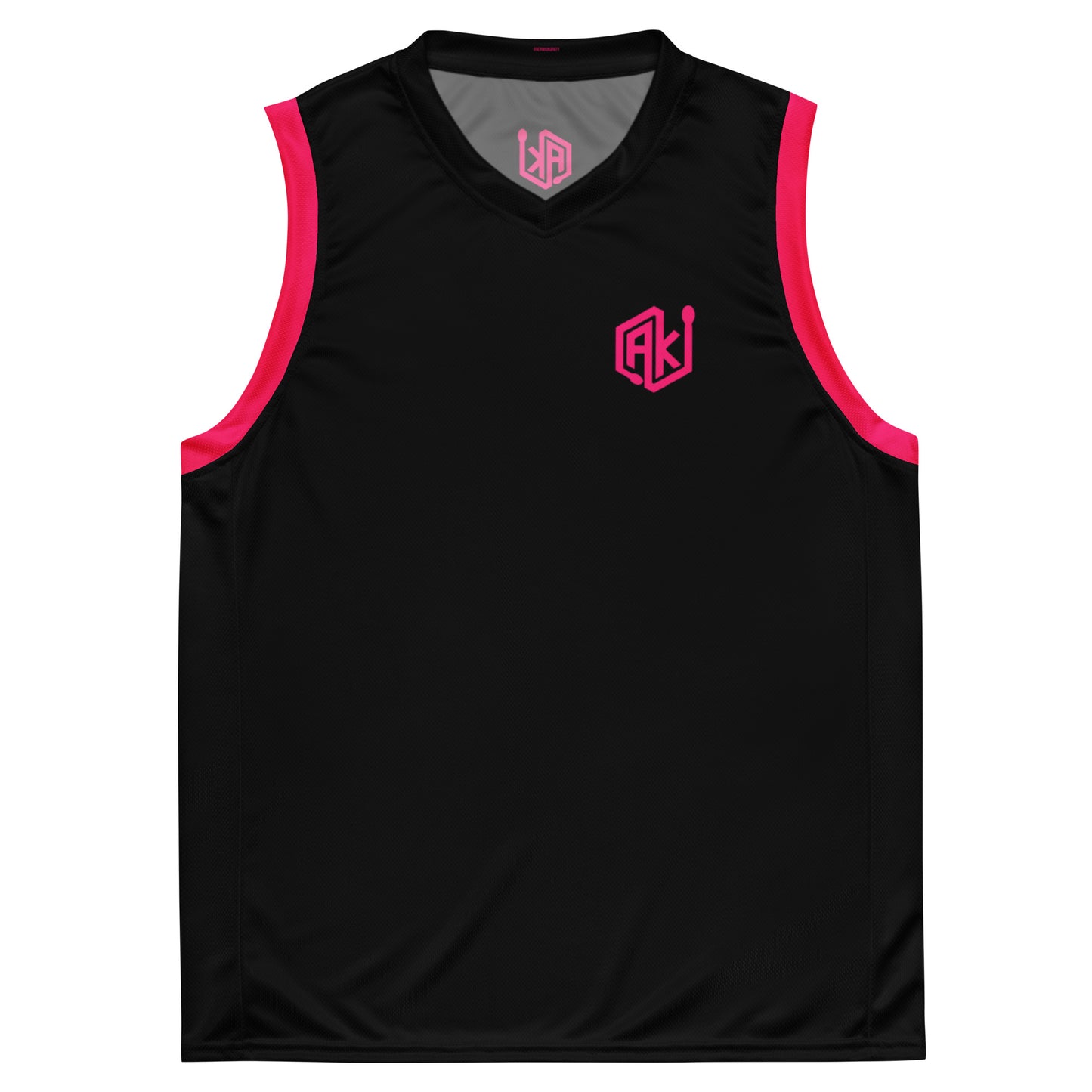Recycled unisex basketball jersey