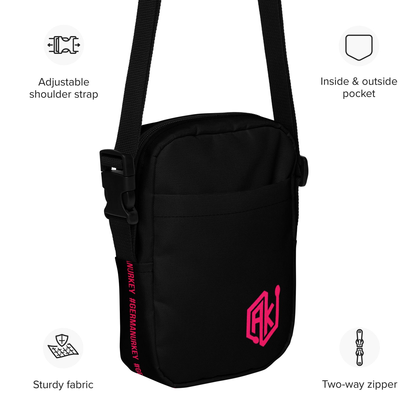 Utility crossbody bag
