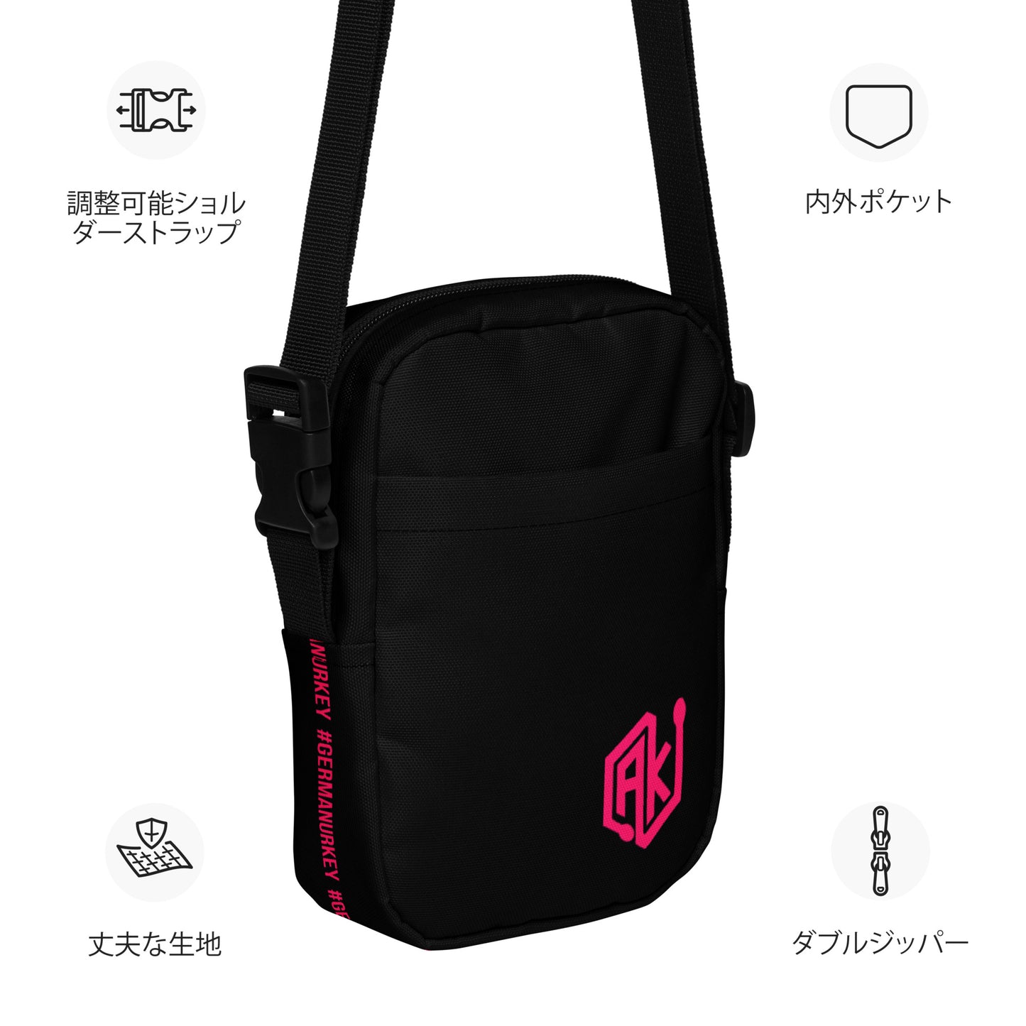 Utility crossbody bag